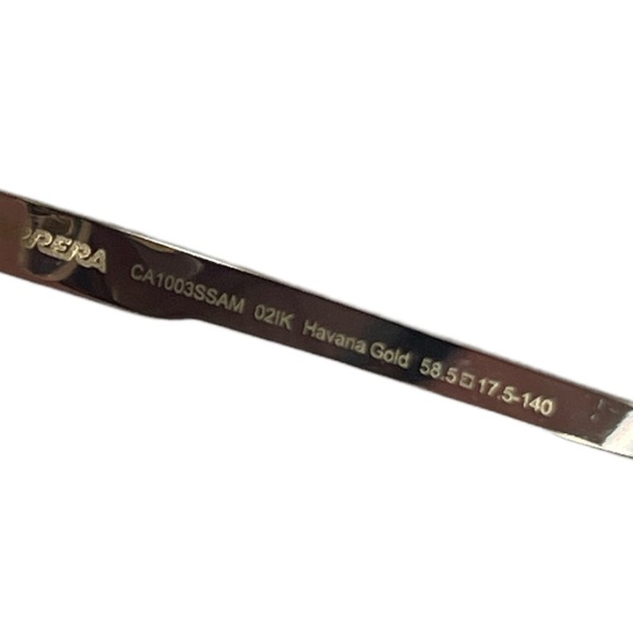 Carrera Men’s Sunglasses 1003SSAM Havana gold aviator 100% UV protection - Picture 10 of 11